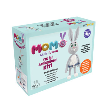 Tuva Tekstil - Akıllı Tavşan Momo Amigurumi Kiti