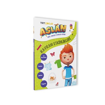 Erdem Yayınları - Aslan - Kavram Etkinlikleri Kitabı