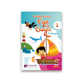 Burhan Yayınları - Ege ile Gaga Etkinlik Kitabım - Su Dünyası