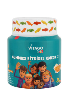Vitago Kids - Vitago Kids Gummies Bitkisel Omega-3 İçeren Çiğnenebilir Form Takviye Edici Gıda