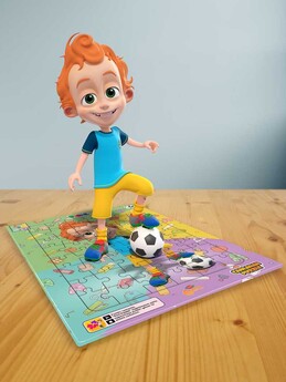 Pırıl - Pırıl Canlanan Puzzle - Efe Futbol (1)