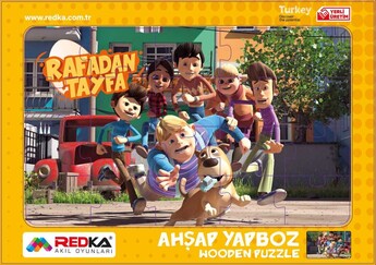 Redka - Rafadan Tayfa Ahşap Yapboz