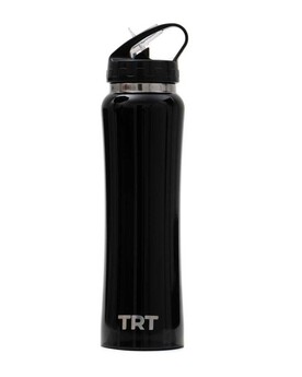  - TRT Logolu Çelik Matara - Siyah